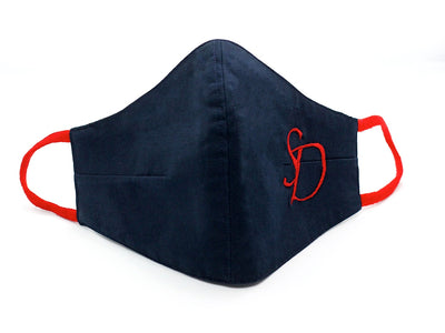 Navy Blue With Red Initials (FM-23)